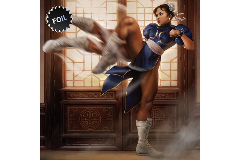 chun li mtg card Ultra Pro Secret Lair Chun-li and Giule Printed Art Game Playmat : Toys & Games slip rubber backing to keep the playmat from shifting during use Chun-Li, Countless Kicks | EDH
