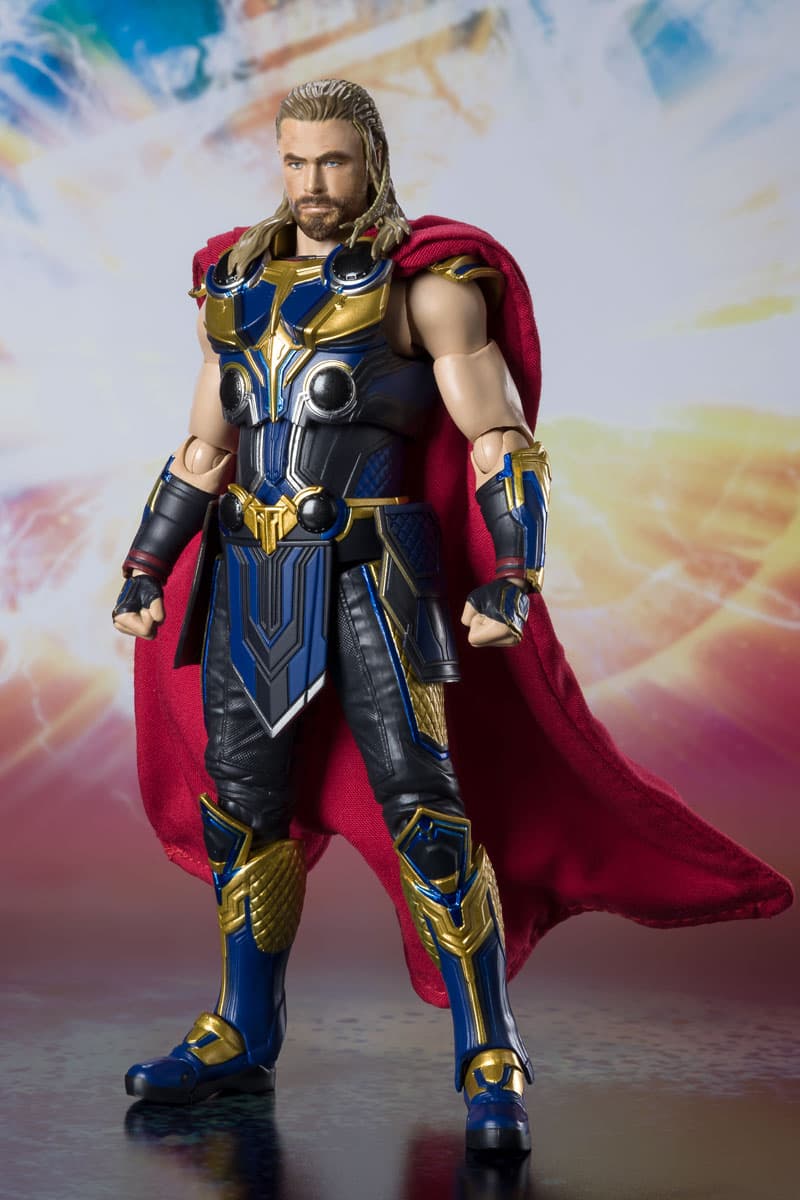 marvel studios cinematic universe disney mighty thor love and thunder sh figuarts action figure chris hemsworth natalie portman