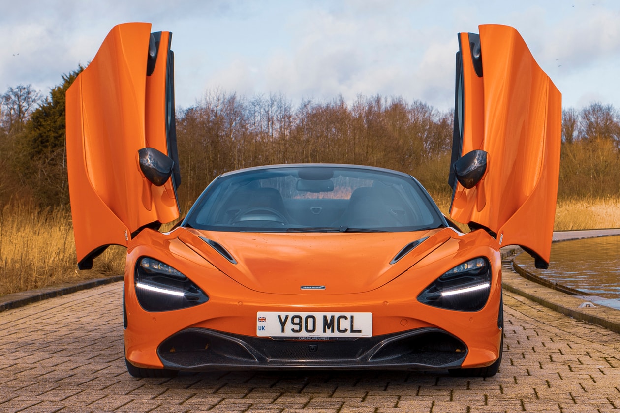 McLaren 720S Spider Open Road Driven Review HYPEBEAST Convertible Four-Liter V8 Supercar British Tested
