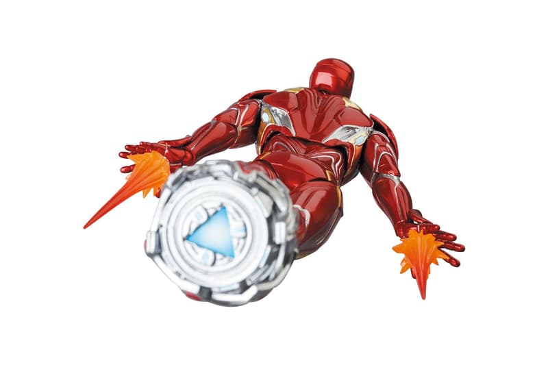 medicom toy mafex marvel studios avengers infinity war iron man mk 50 action figure collectibles