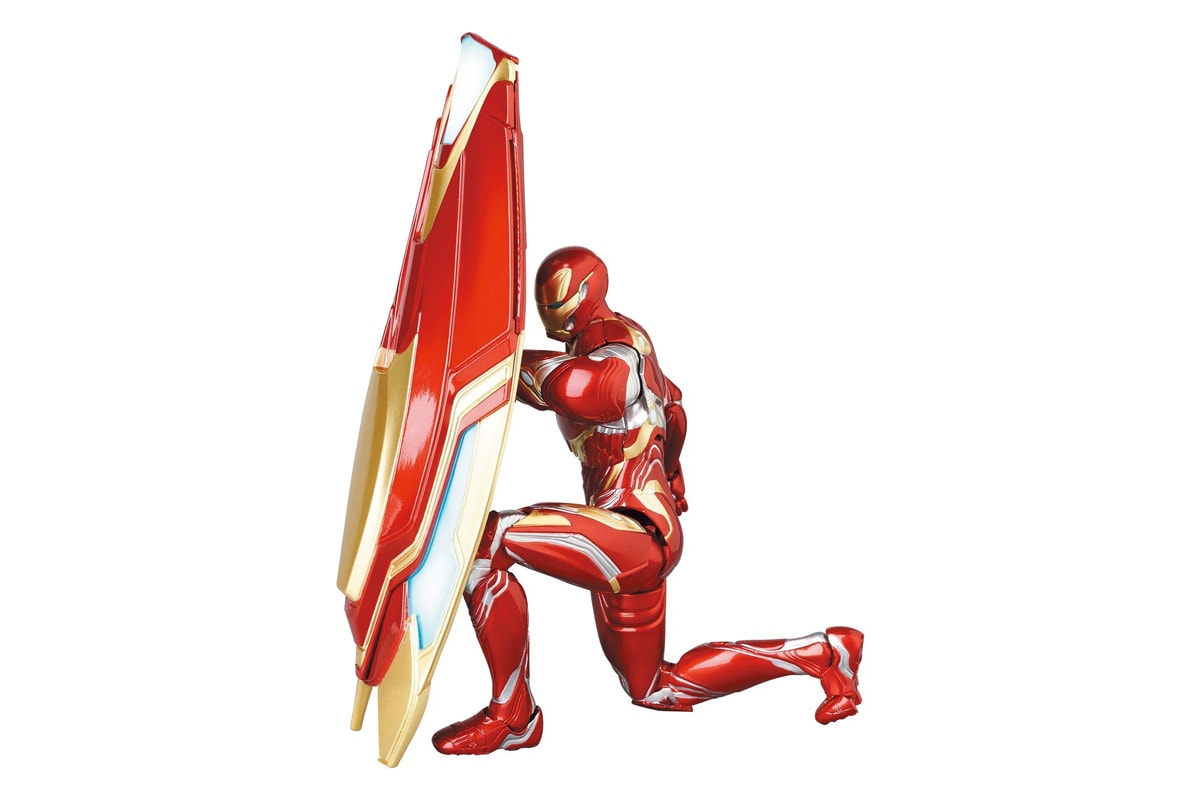 medicom toy mafex marvel studios avengers infinity war iron man mk 50 action figure collectibles 