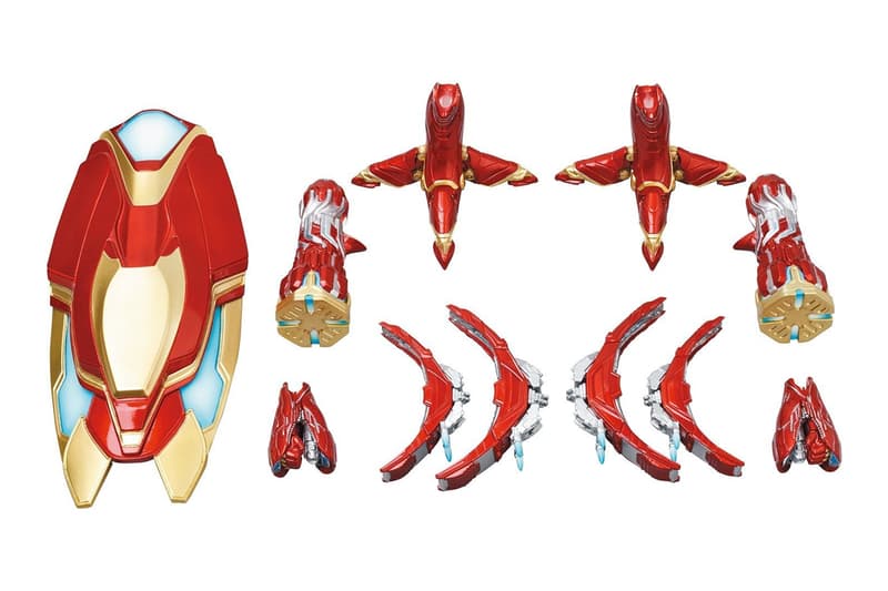 medicom toy mafex marvel studios avengers infinity war iron man mk 50 action figure collectibles
