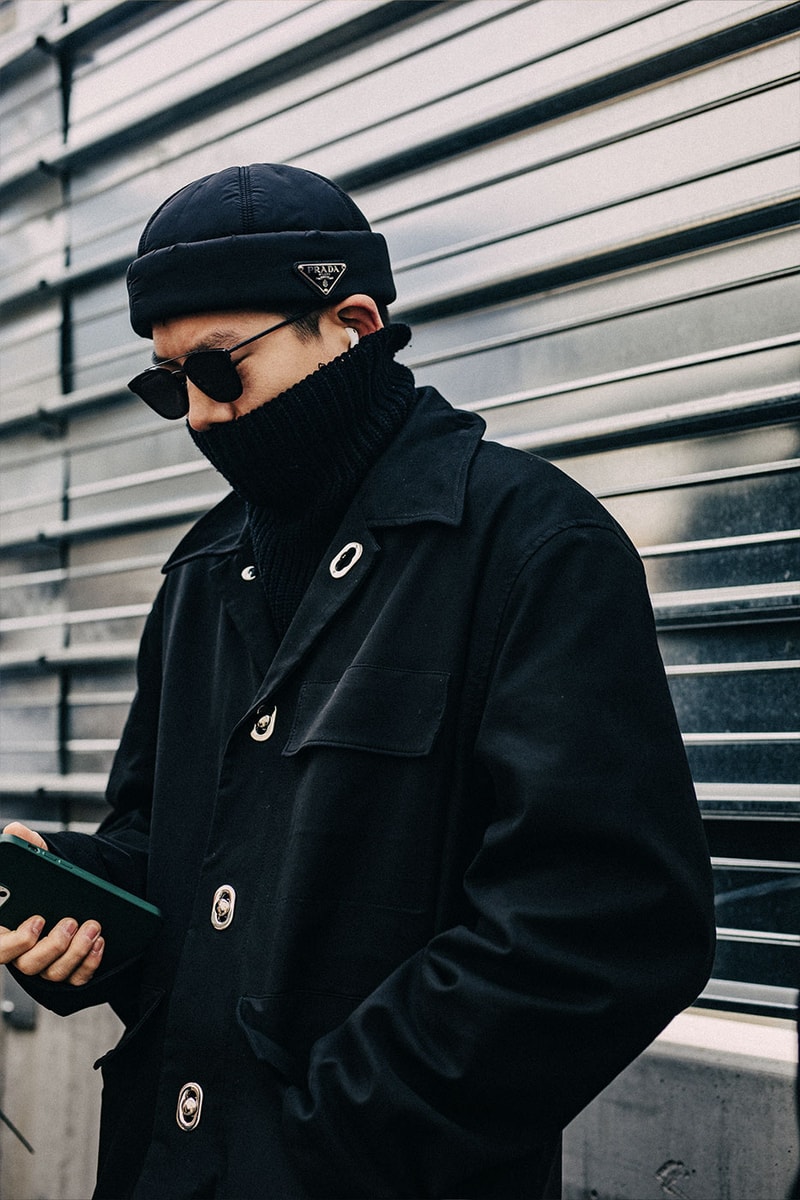 Milan Fashion Week FW22 Street Style Looks Is All About Smart Suiting and Head-to-Toe Tonals gucci prada fendi 