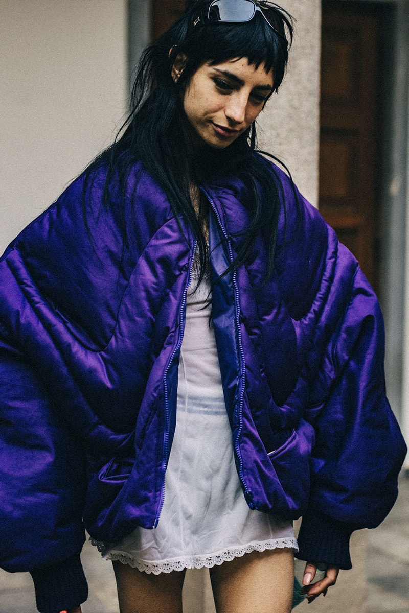 Milan Fashion Week FW22 Street Style Looks Is All About Smart Suiting and Head-to-Toe Tonals gucci prada fendi 