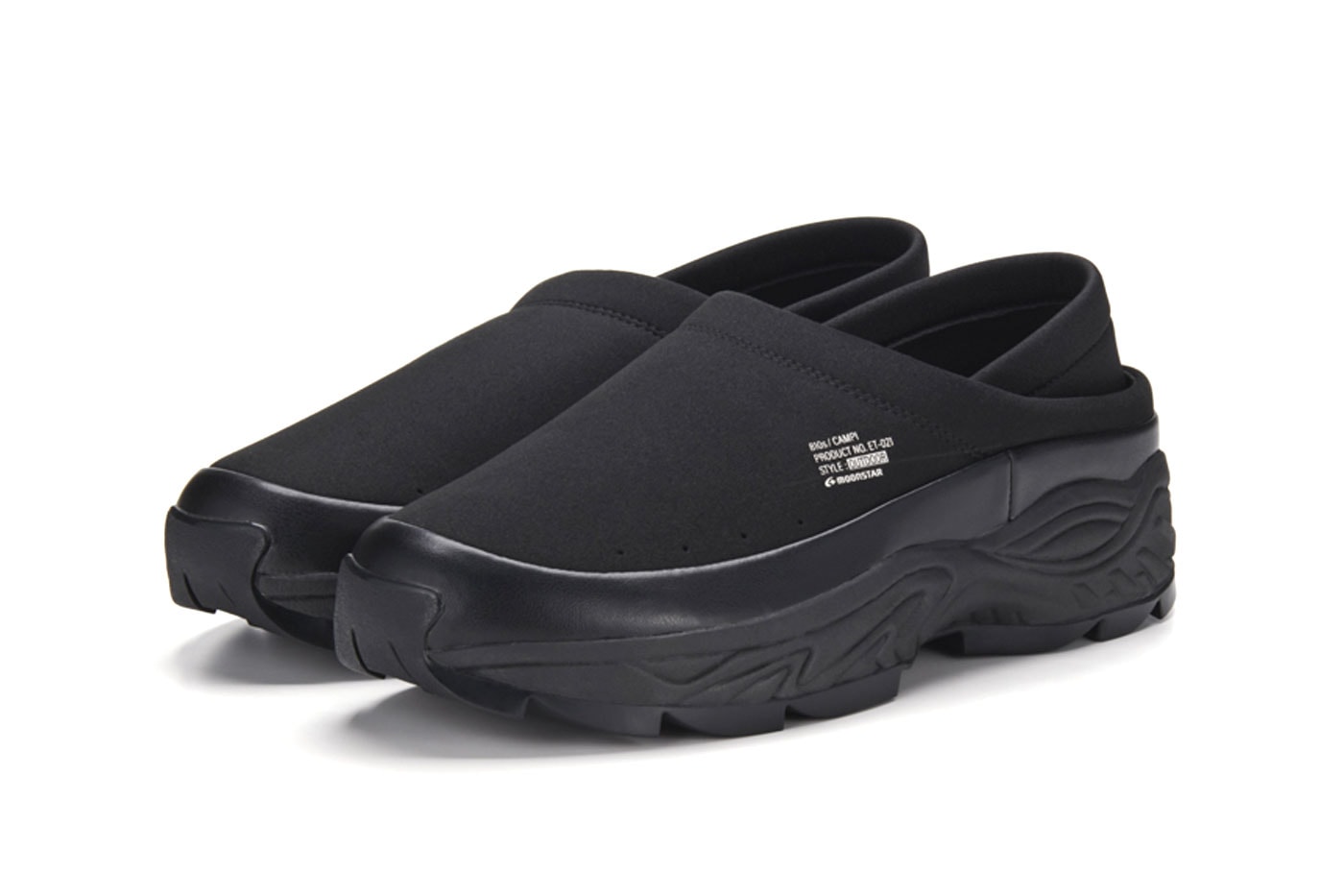 Moonstar 810s Campi Slip-Ons black grege synthetic leather mesh rubber release info