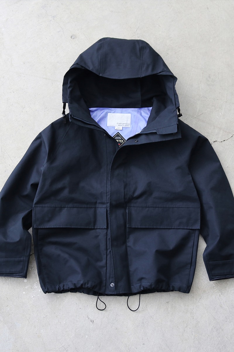 monocle nanamica gore tex cruiser jacket release details information