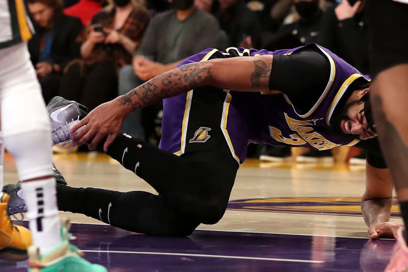 Anthony Davis Could Be Out for the Remainder of the Season los angeles lakers nba basketball russel westbrook lebron james