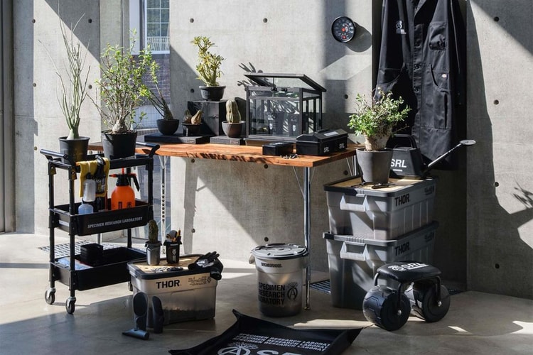 NEIGHBORHOOD's Newest SRL Drop Features a Mini Greenhouse from Warlock