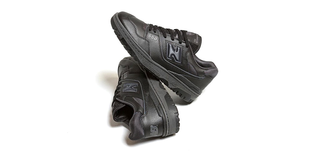 New Balance 550 Triple Black BB550BBB Release Date | Hypebeast display picture 1