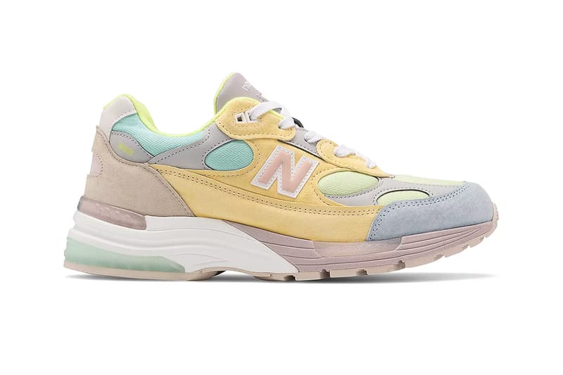 new balance 992 easter blue yellow M992AB fecha de lanzamiento información lista de tiendas guía de compra fotos precio