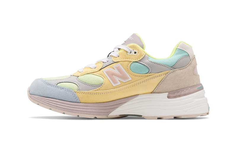 new balance 992 easter blue yellow M992AB release date info store list buying guide photos price 