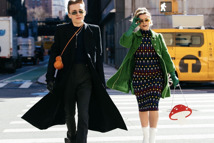 Inventive Layering With a Vintage Touch Rounds up New York Fashion Week FW22 Street Style