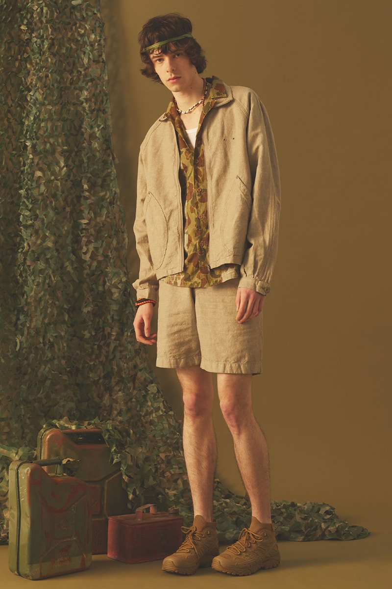 Nigel Cabourn SS22 "China Beach Surf Club" spring summer release information