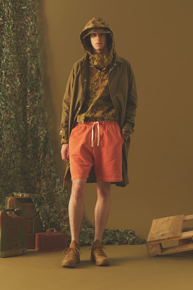 Nigel Cabourn SS22 "China Beach Surf Club" spring summer release information