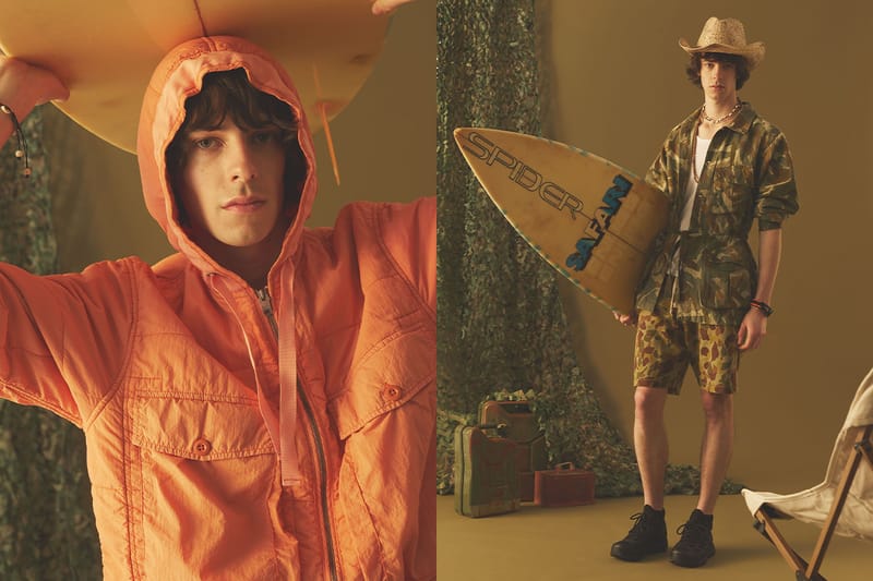 Nigel Cabourn Combines Beach Vibes With Military Undertones For SS22