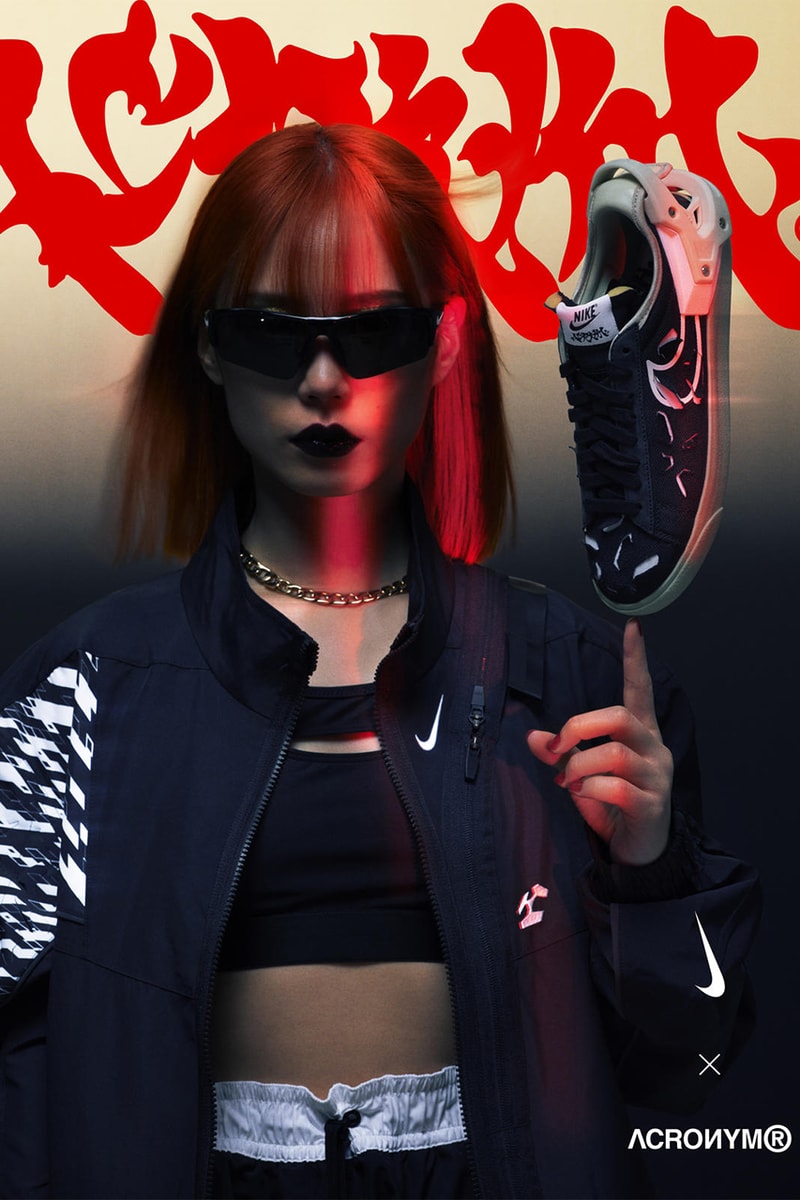 acronym errolson hugh nike blazer low black night maroon release details apparel collection tracksuit jerseys david rudnick