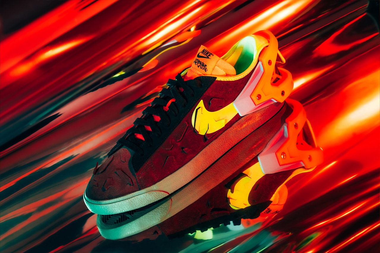 ACRONYM x Nike Blazer Low Closer Look Details release date Errolson Hugh collaboration details