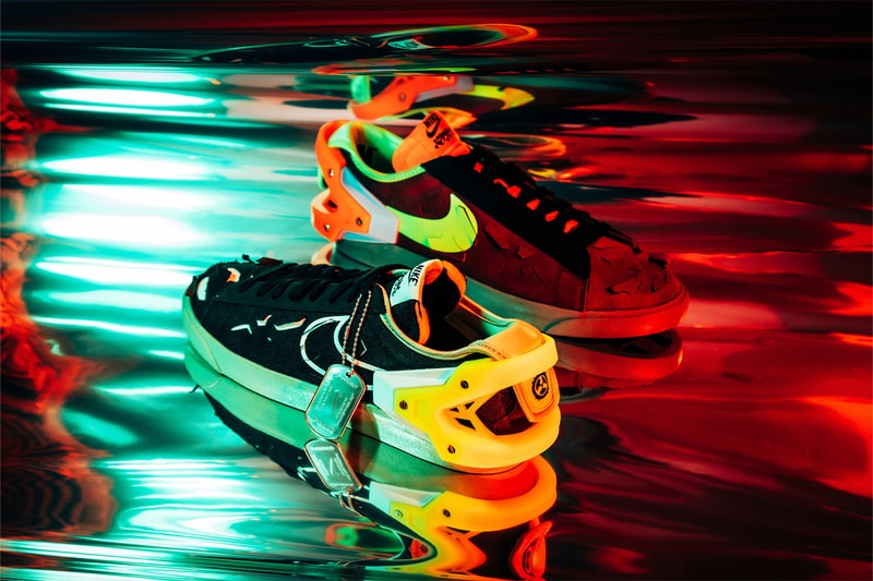 ACRONYM x Nike Blazer Low Closer Look Details release date Errolson Hugh collaboration details