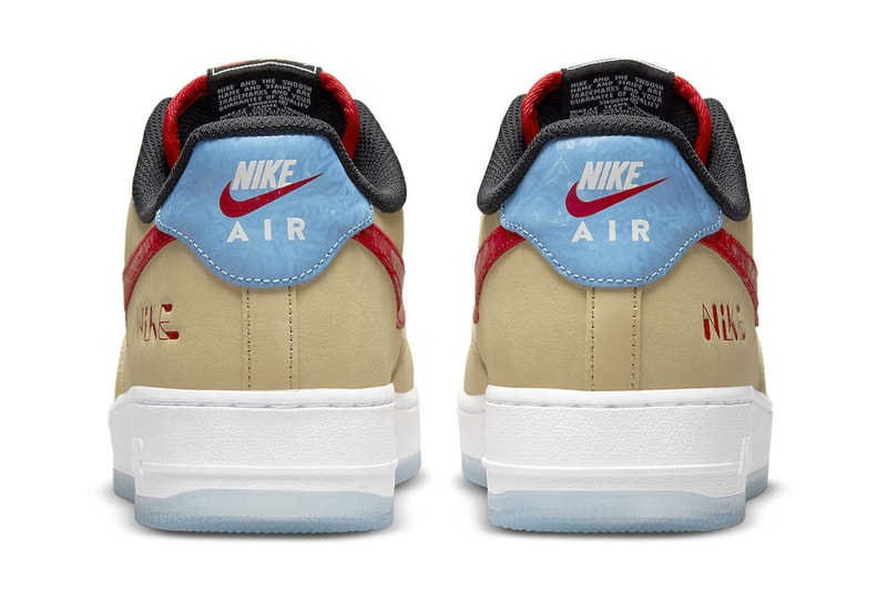 Nike Air Force 1 Low cream red blue black white translucent sole release info news dq7628-200