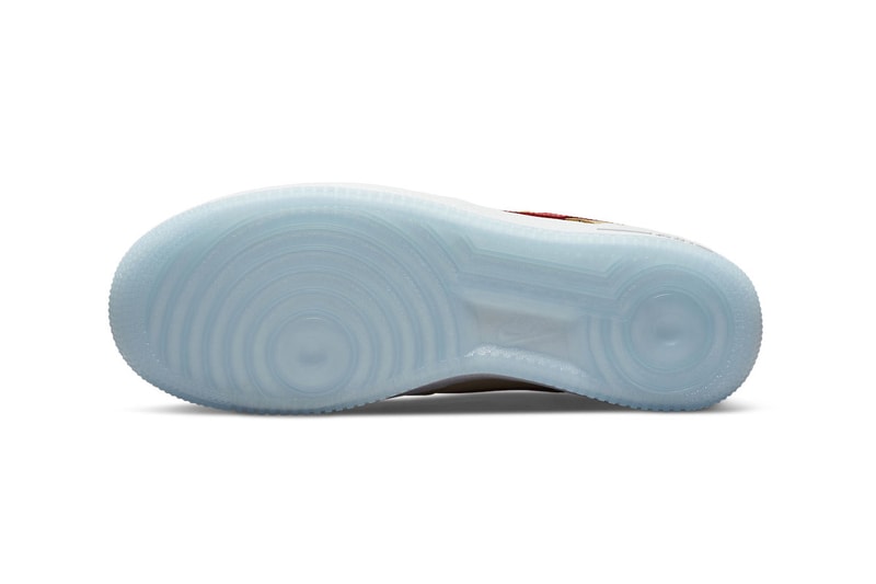 Nike Air Force 1 Low cream red blue black white translucent sole release info news dq7628-200