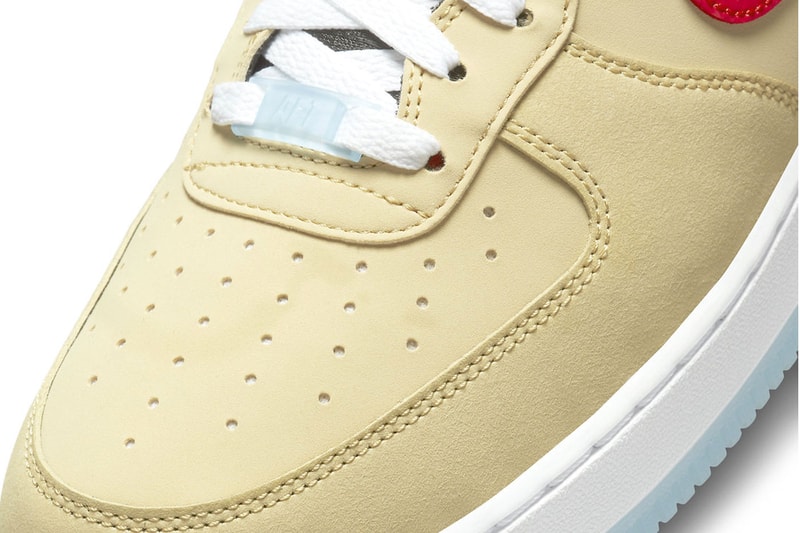 Nike Air Force 1 Low cream red blue black white translucent sole release info news dq7628-200