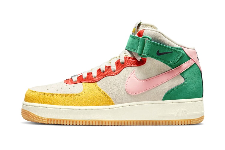 Nike Air Force 1 Mid "Coconut Milk" Surfaces in Spring-Friendly Tones
