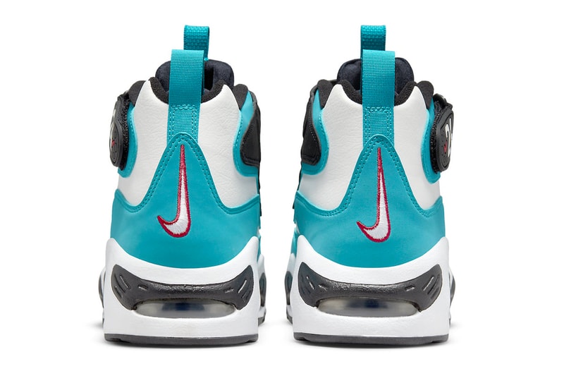 Nike Air Griffey Max 1 “Aqua” DQ8578-300 Release 2022 Ken Griffey Jr. Seattle Mariners baseball 