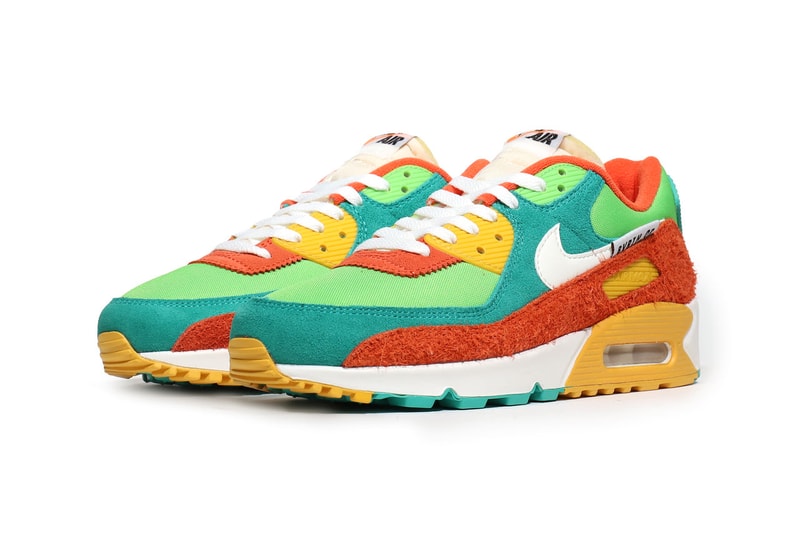Nike Air Max 90 SEO "Roma Green/Sail Orange" Info release dates nike running club