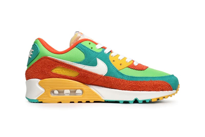 Nike Air Max 90 SEO "Roma Green/Sail Orange" Info release dates nike running club