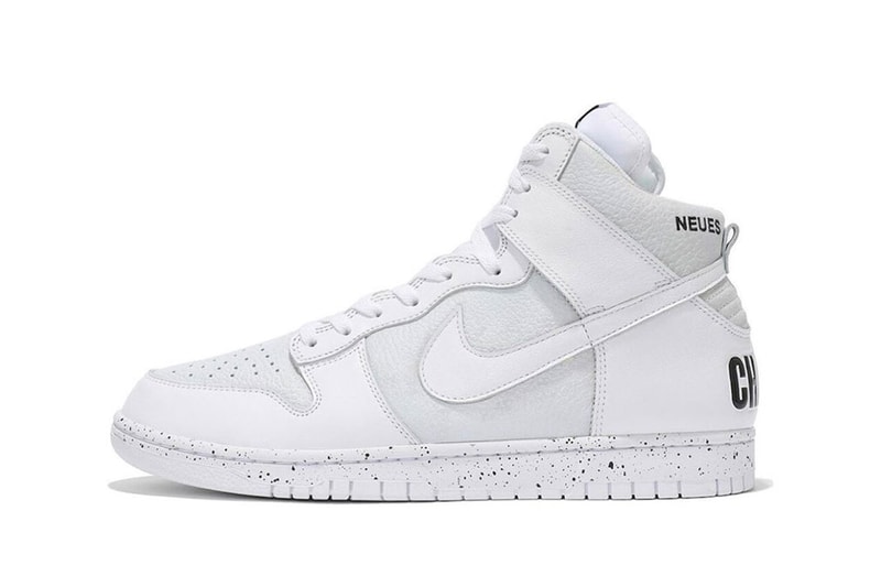Nike Undercover Dunk High 1985 Chaos DQ4121 001 february 28 2022 black white 150 usd info 
