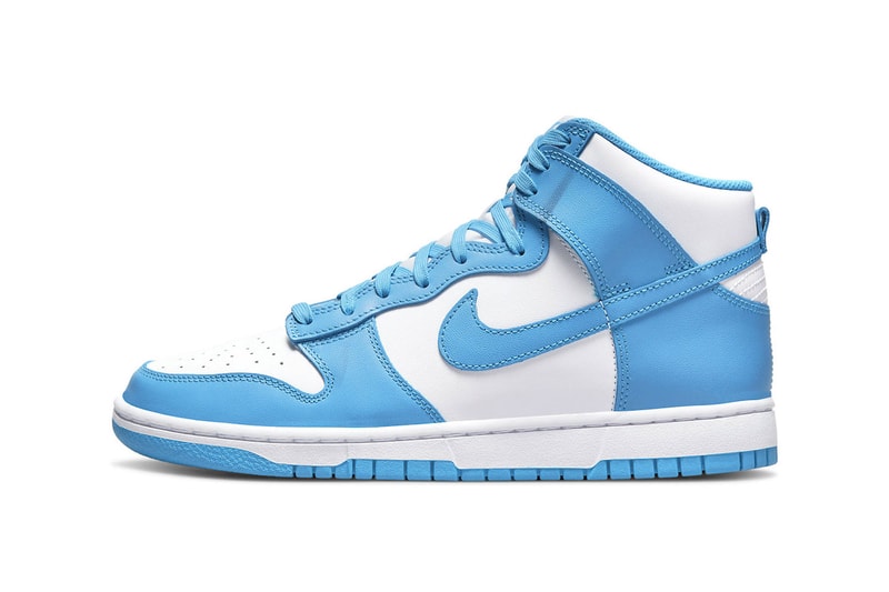 Nike Dunk High Laser Blue Official Look white 110 USD price release info DD1399 400 date 