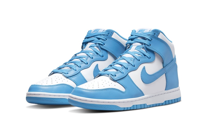 Nike Dunk High Laser Blue Official Look white 110 USD price release info DD1399 400 date 