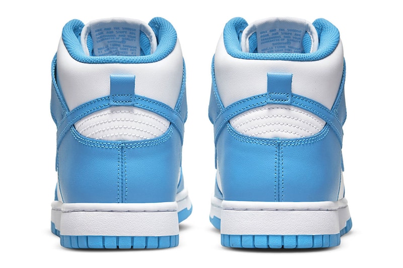 Nike Dunk High Laser Blue Official Look white 110 USD price release info DD1399 400 date 
