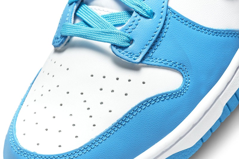 Nike Dunk High Laser Blue Official Look white 110 USD price release info DD1399 400 date 