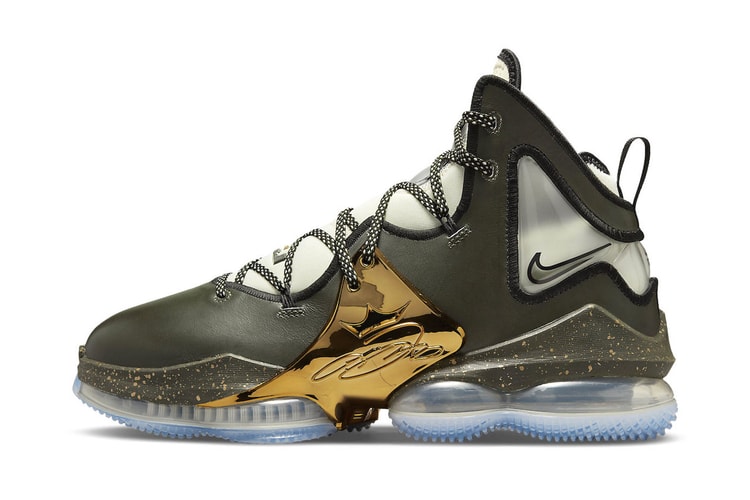 Take a Look at the Official Images of the Nike LeBron 19 Chosen 1 in "Olive"