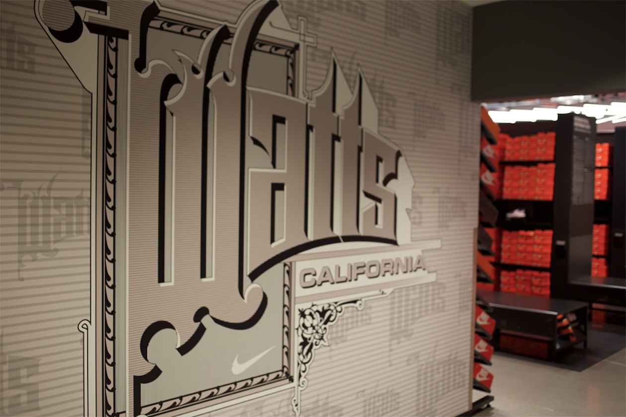 nike one marketpace la info grove glendale undefeated watts community store 