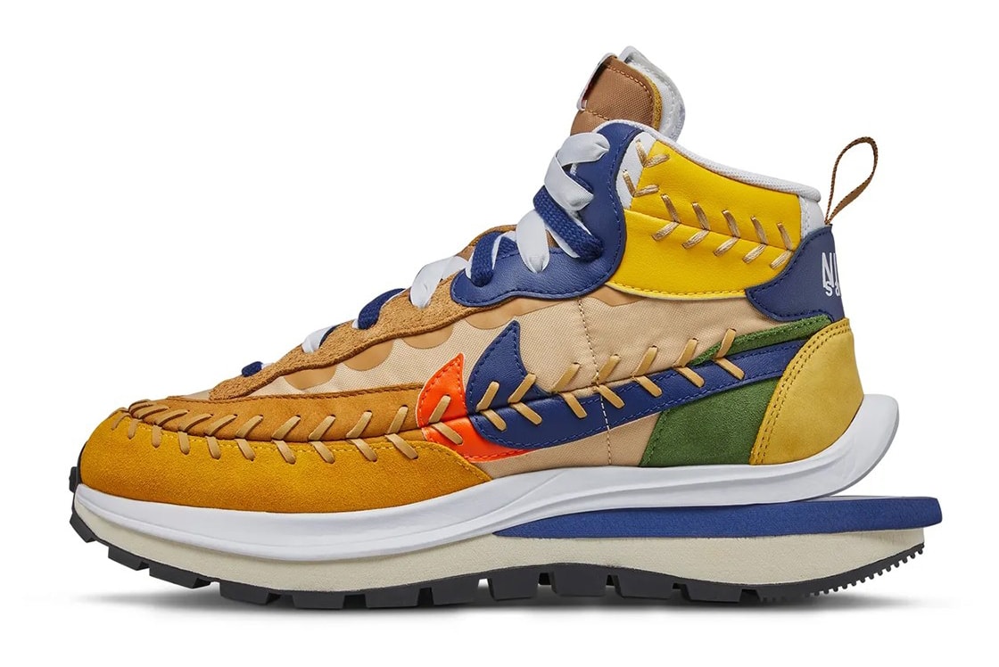 Nike x sacai x Jean Paul Gaultier LDVaporWaffle Release Information Dover Street Market London Raffles Sign Up DSML Chitose Abe (DH9186-001) (DH9186-200)