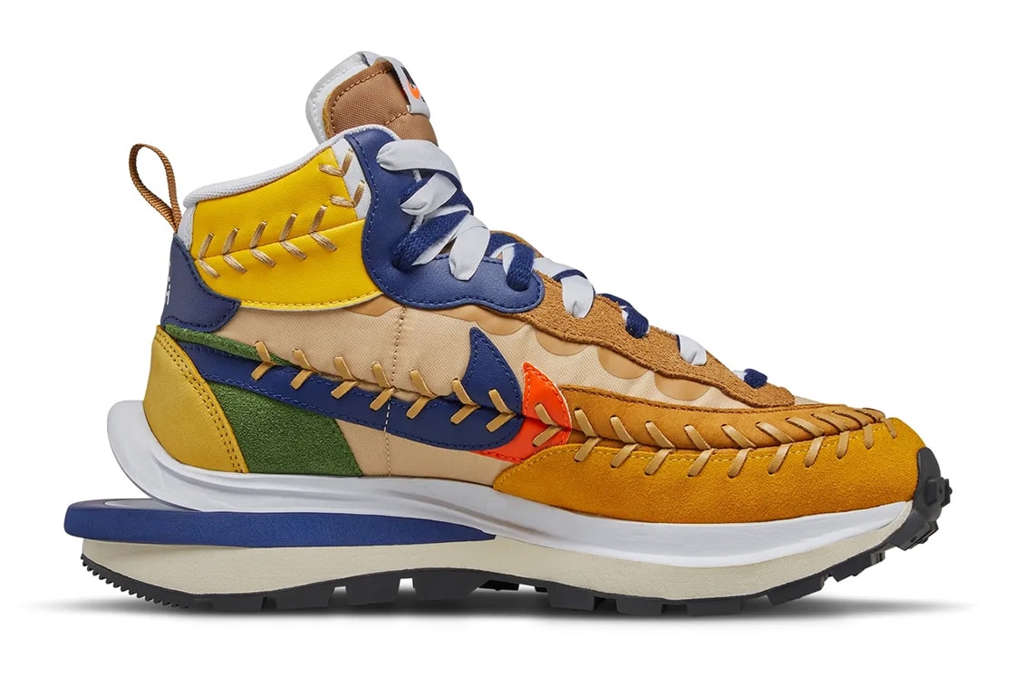 Nike x sacai x Jean Paul Gaultier LDVaporWaffle Release Information Dover Street Market London Raffles Sign Up DSML Chitose Abe (DH9186-001) (DH9186-200)