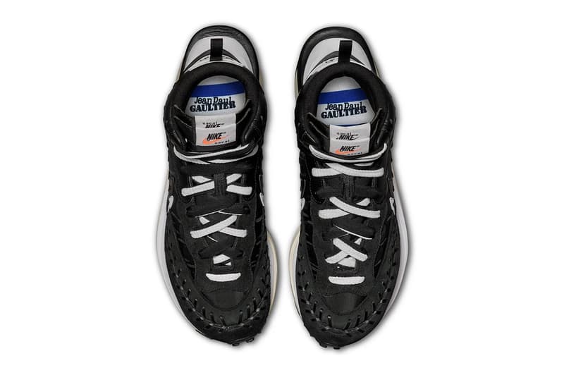 Nike x sacai x Jean Paul Gaultier LDVaporWaffle Release Information Dover Street Market London Raffles Sign Up DSML Chitose Abe (DH9186-001) (DH9186-200)