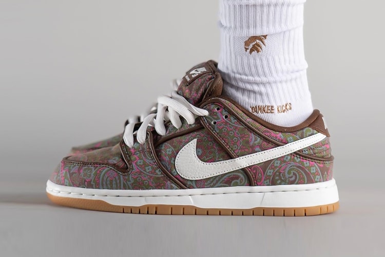Take an On-Foot Look at the Nike SB Dunk Low "Paisley"