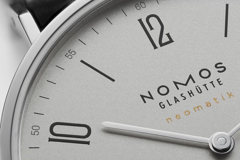 Platinum Grey Tangente Models Offered In Two Sizes With Either Solid or Sapphire Crystal Casebacks