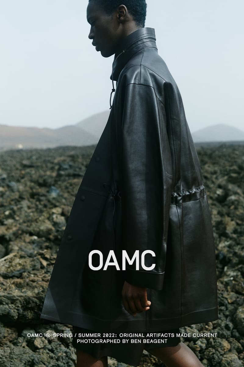 OAMC Spring/Summer 2022 Lookbook Release Information Luke Meier collection