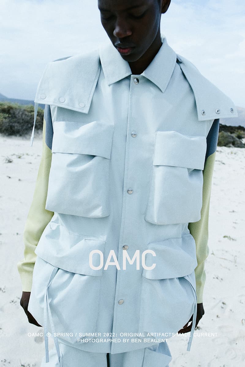 OAMC Spring/Summer 2022 Lookbook Release Information Luke Meier collection