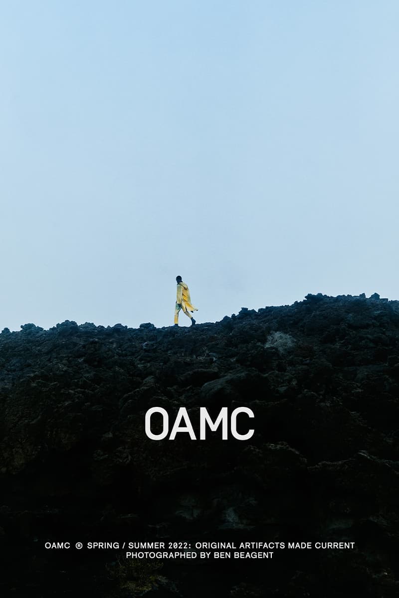 OAMC Spring/Summer 2022 Lookbook Release Information Luke Meier collection