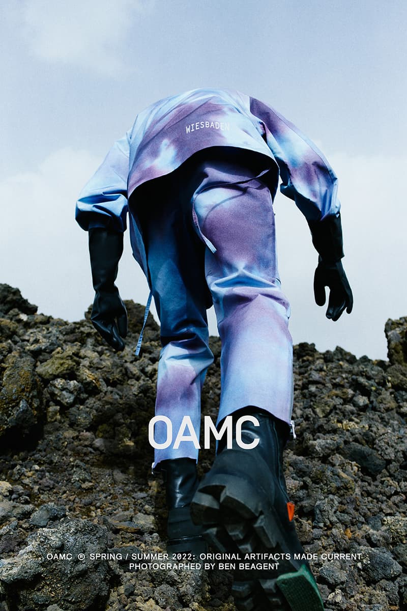 OAMC Spring/Summer 2022 Lookbook Release Information Luke Meier collection