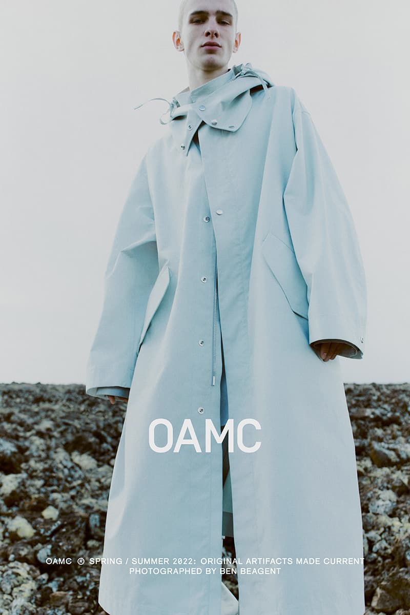 OAMC Spring/Summer 2022 Lookbook Release Information Luke Meier collection