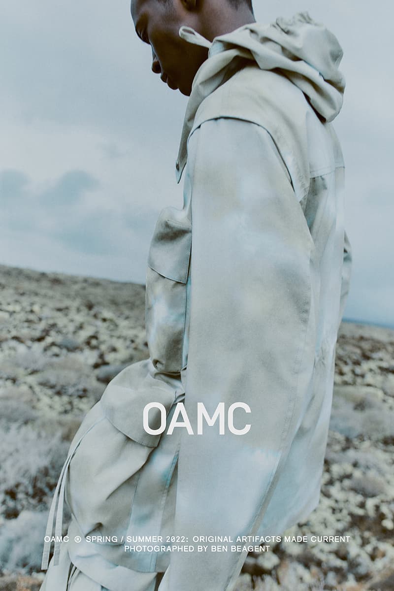 OAMC Spring/Summer 2022 Lookbook Release Information Luke Meier collection