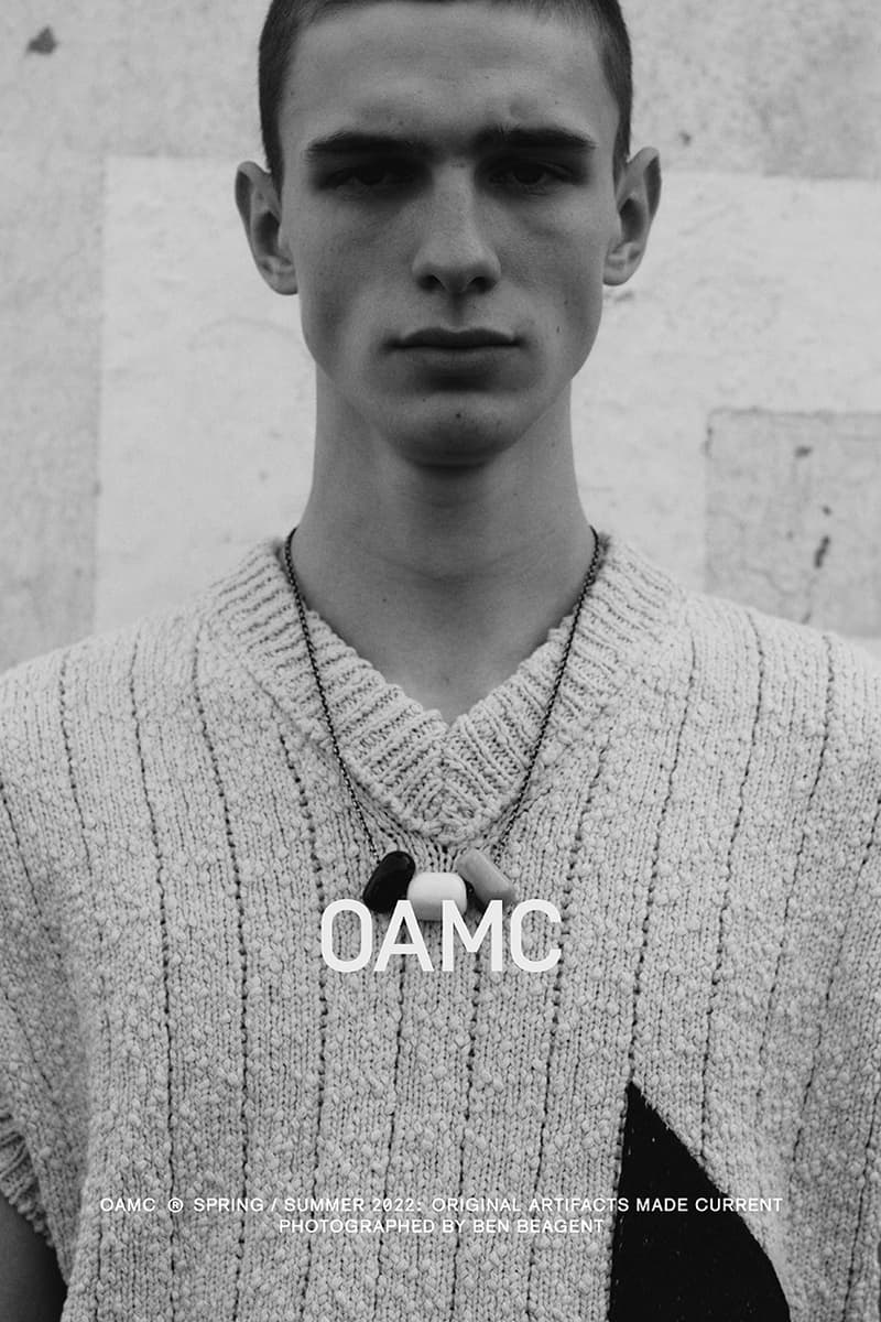 OAMC Spring/Summer 2022 Lookbook Release Information Luke Meier collection