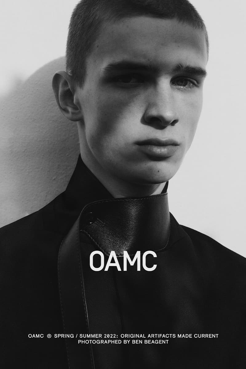 OAMC Spring/Summer 2022 Lookbook Release Information Luke Meier collection