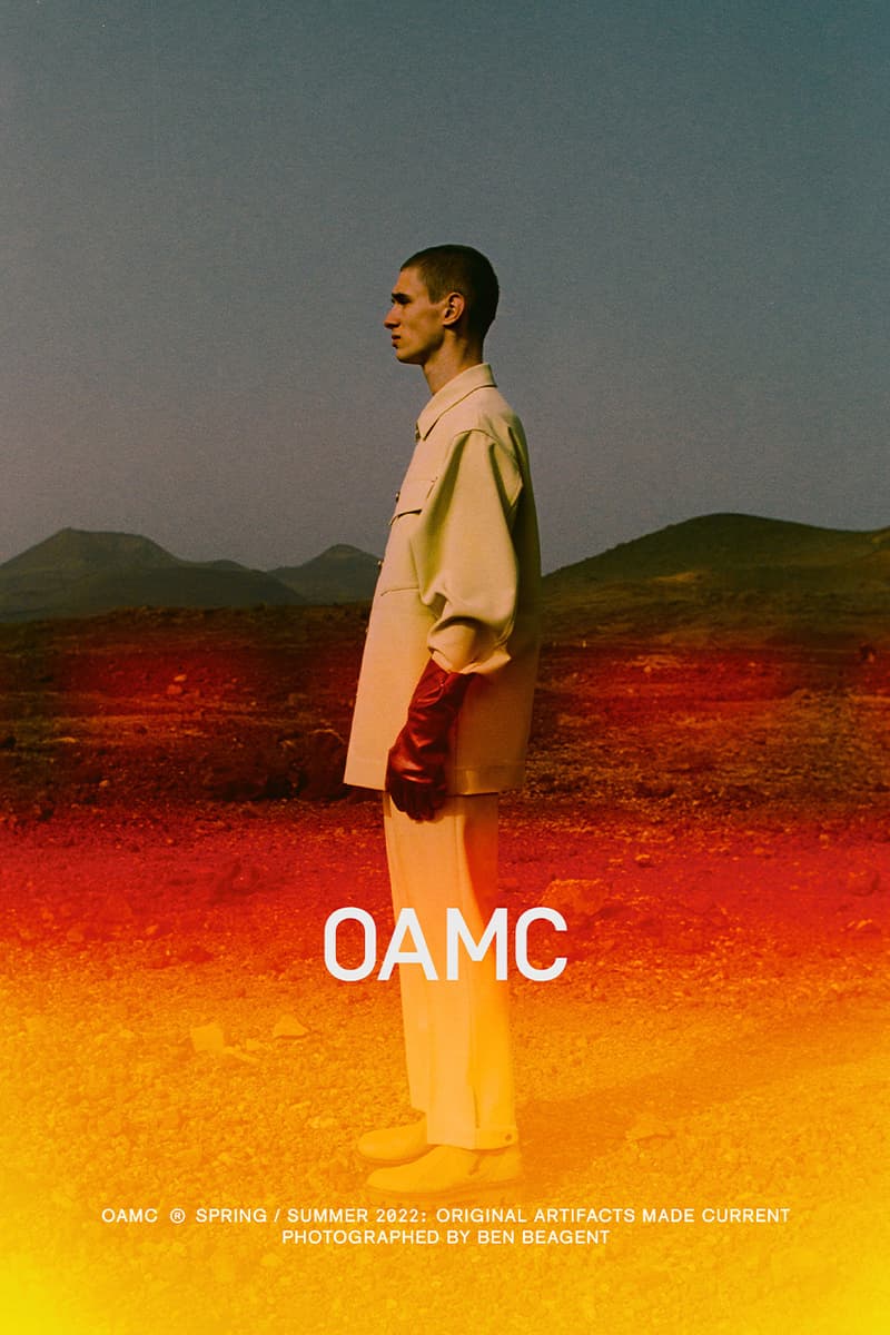 OAMC Spring/Summer 2022 Lookbook Release Information Luke Meier collection